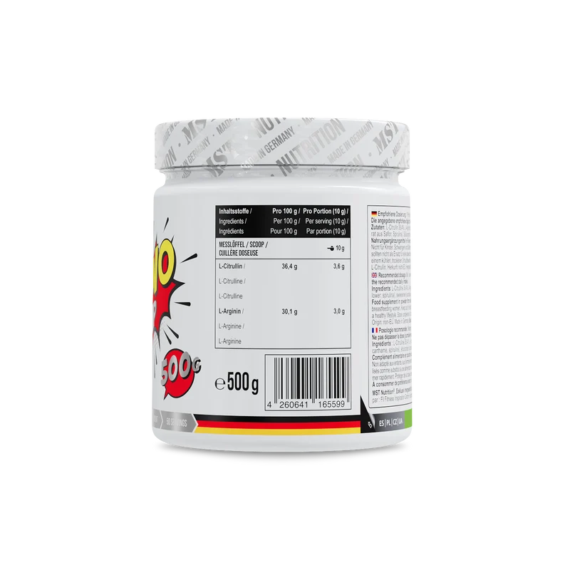 Amino Pump 500 g Green Apple