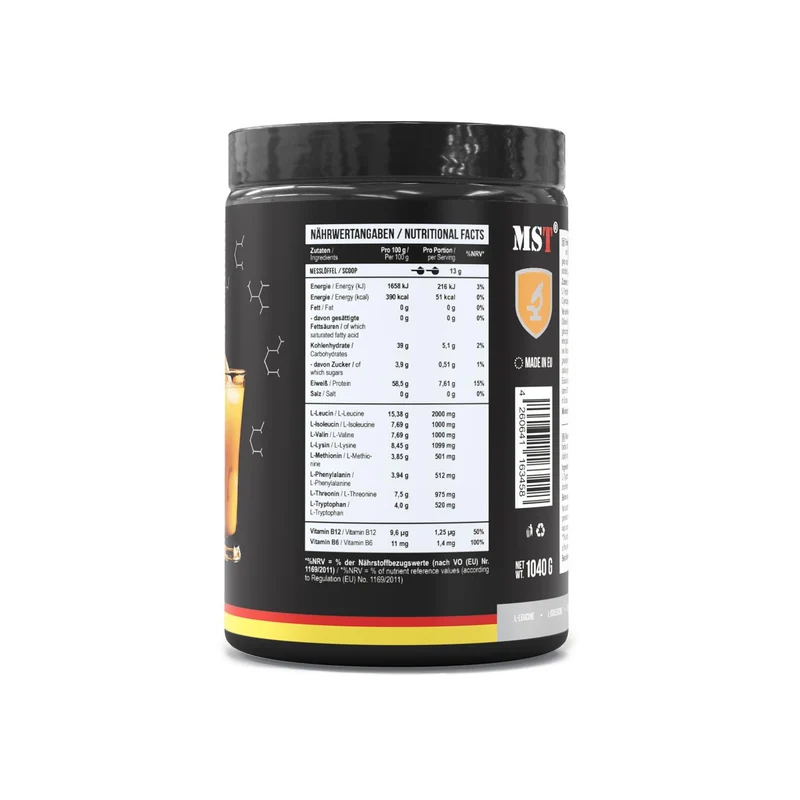 BCAA EAA 1040 g Mango-maracuja