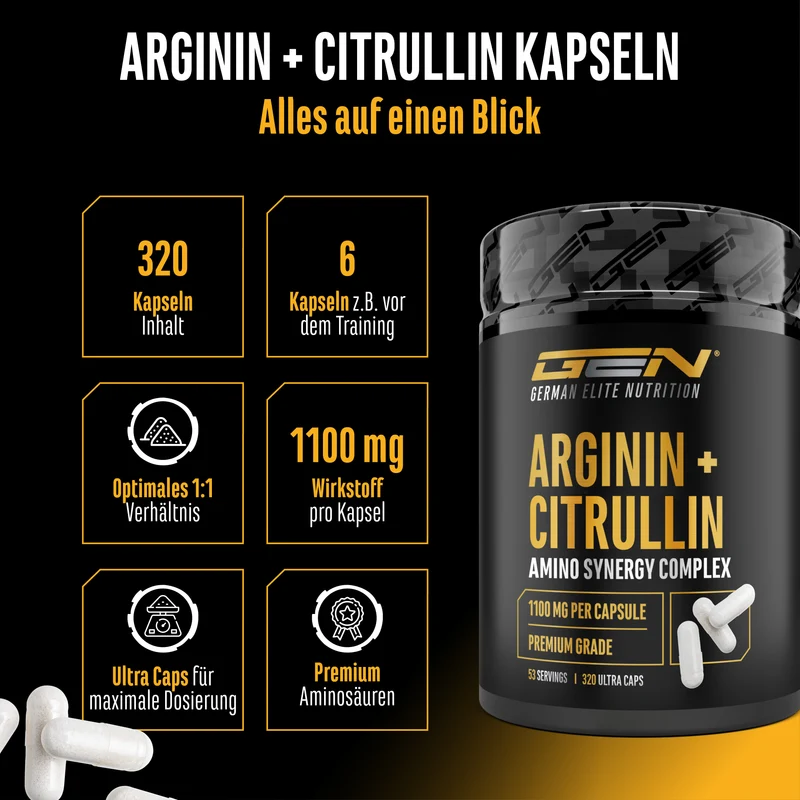 L-Arginin + L-Citrullin
