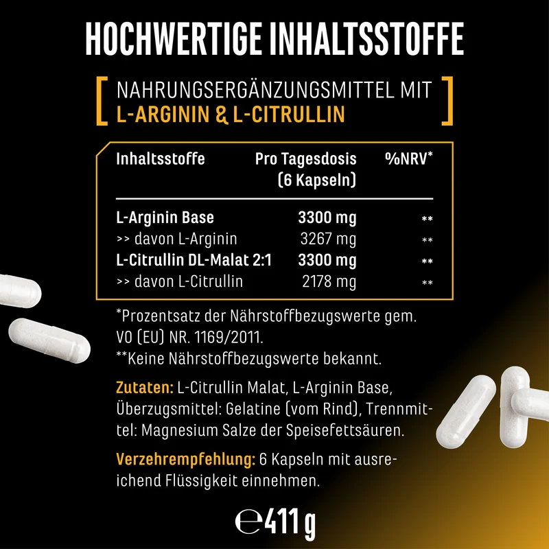 L-Arginin + L-Citrullin