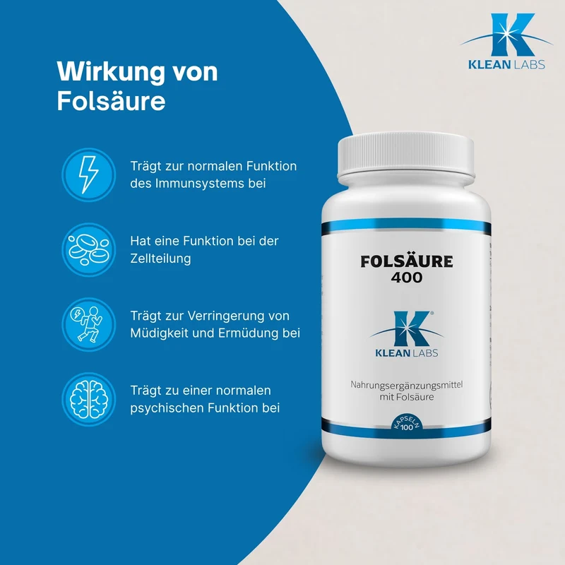 Folsäure 400 µg