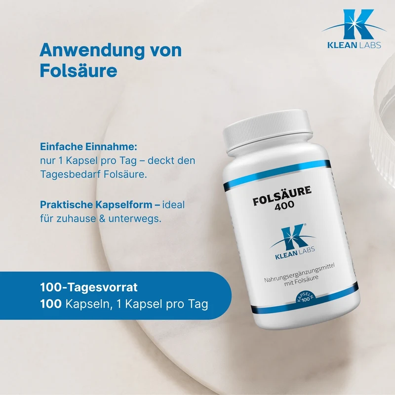 Folsäure 400 µg