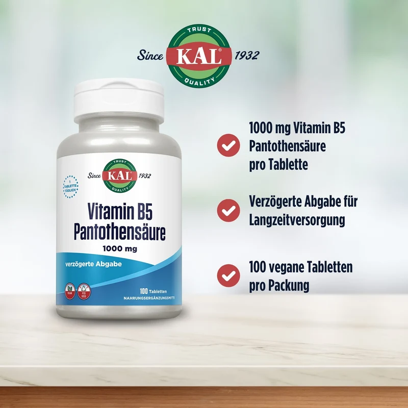 Vitamin B5 1000 mg