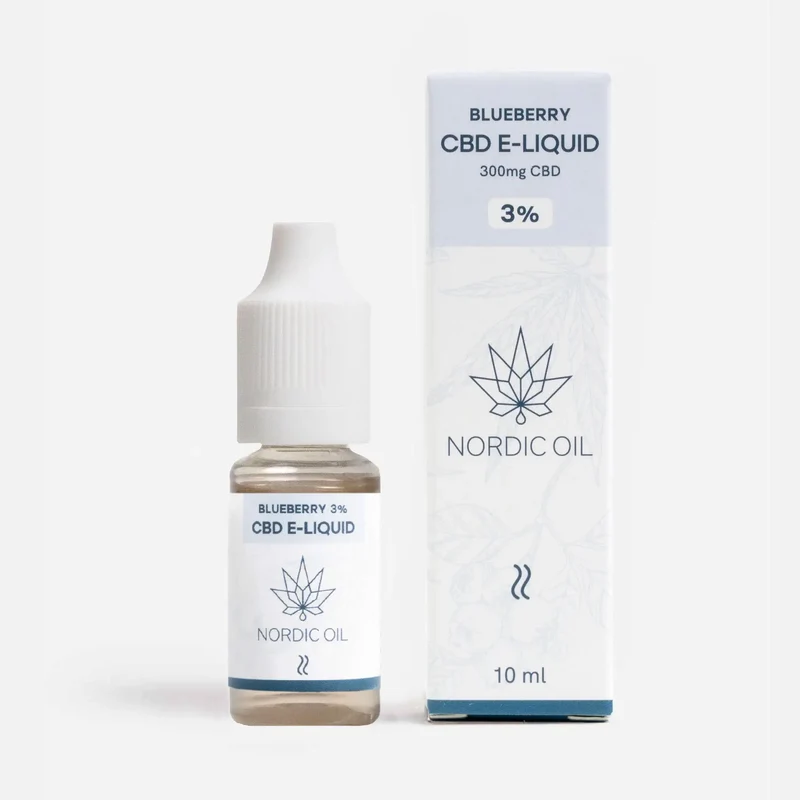 CBD E-Liquid Blaubeere
