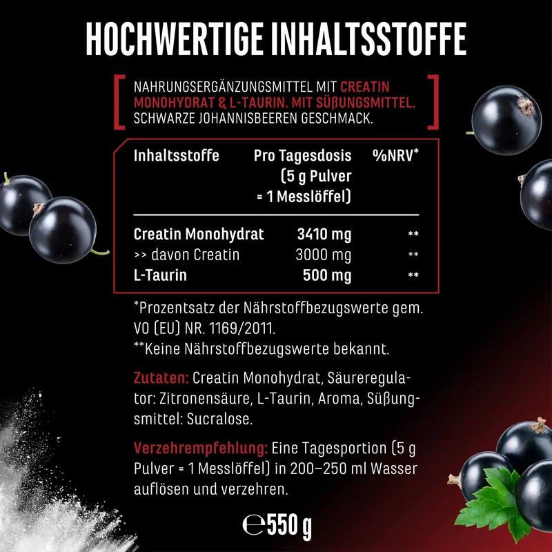 Creatin Plus mit Geschmack