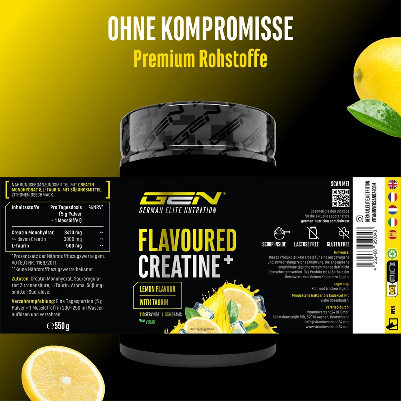 Creatin Plus mit Geschmack