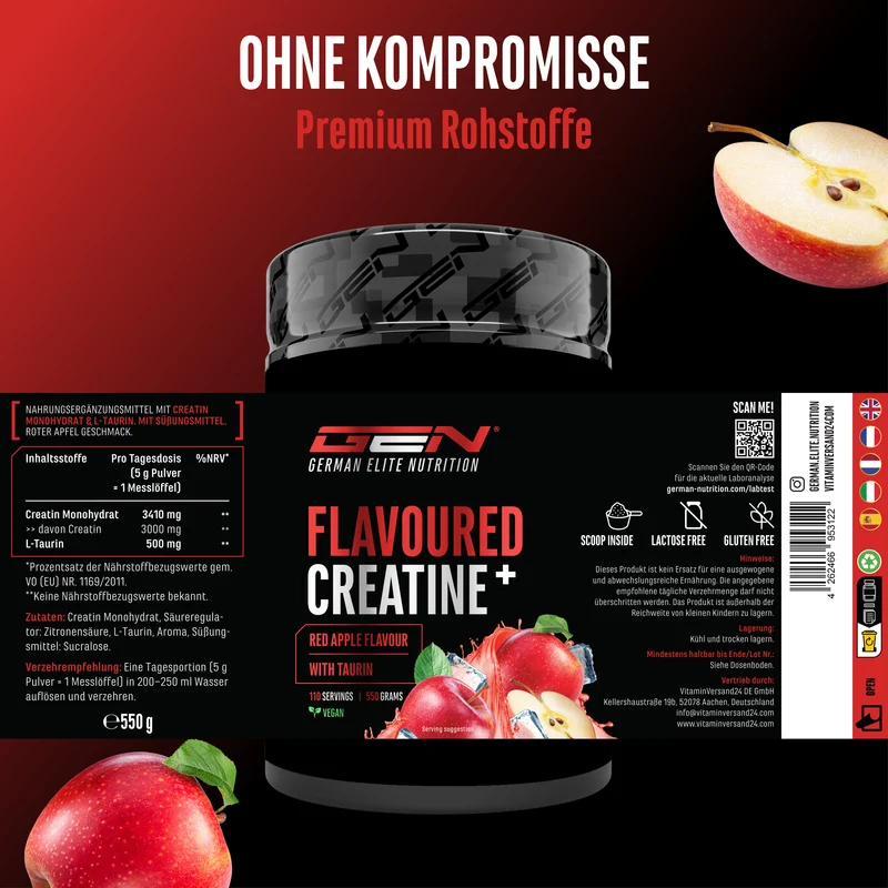 Creatin Plus mit Geschmack