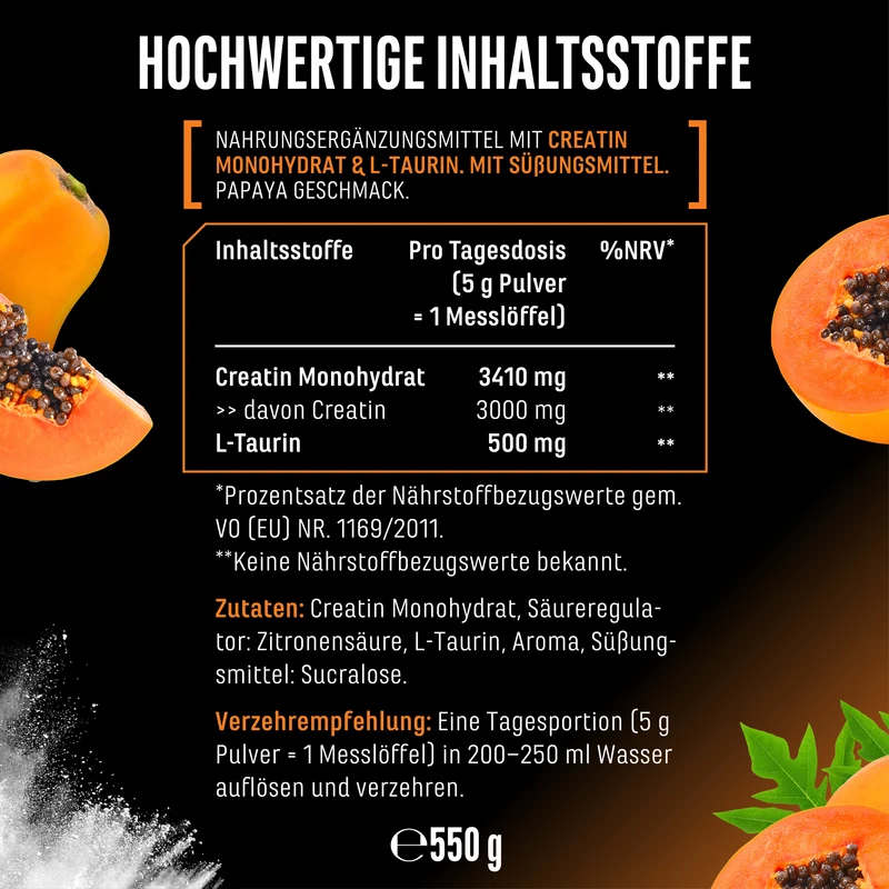 Creatin Plus mit Geschmack