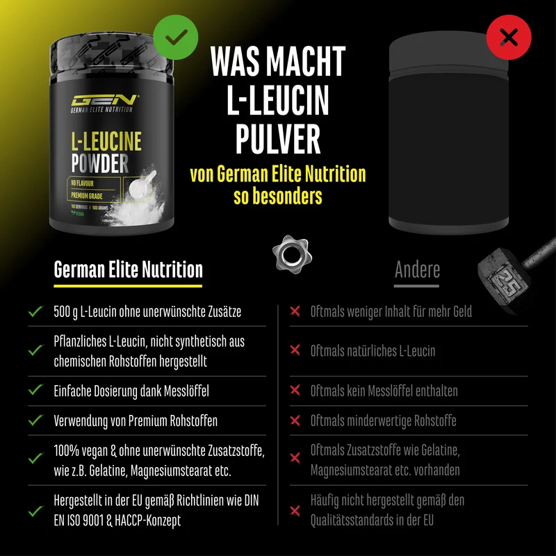 L-Leucin Pulver