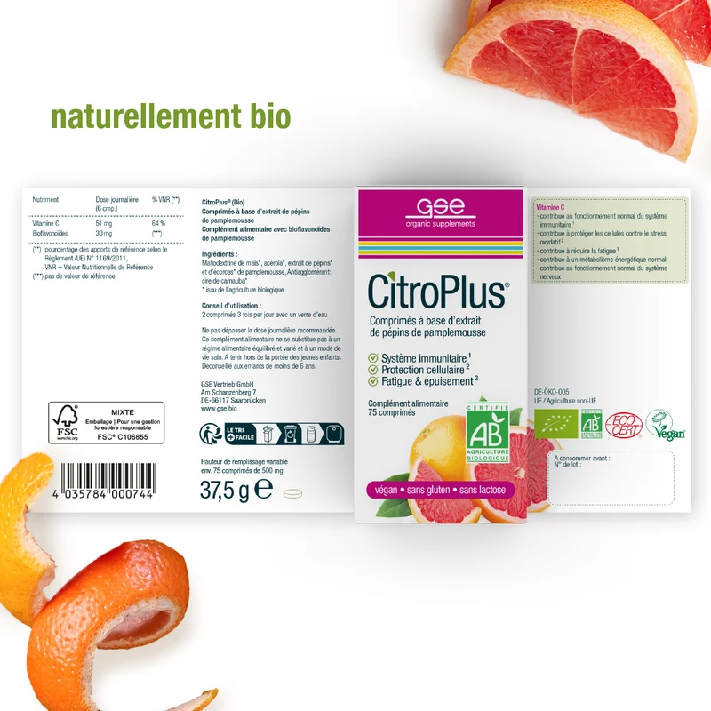 CitroPlus® comprimés (bio)