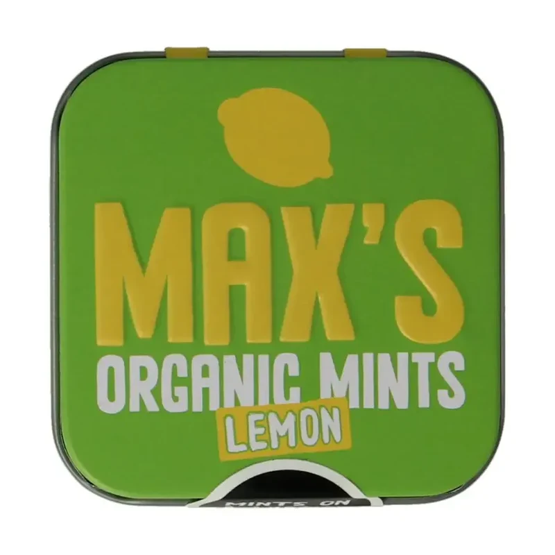 Max Mints Lemon blikje vierkant 35 gram