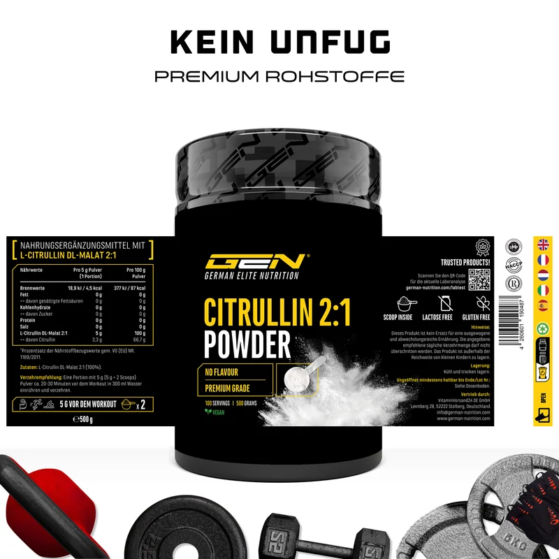 L-Citrullin Pulver