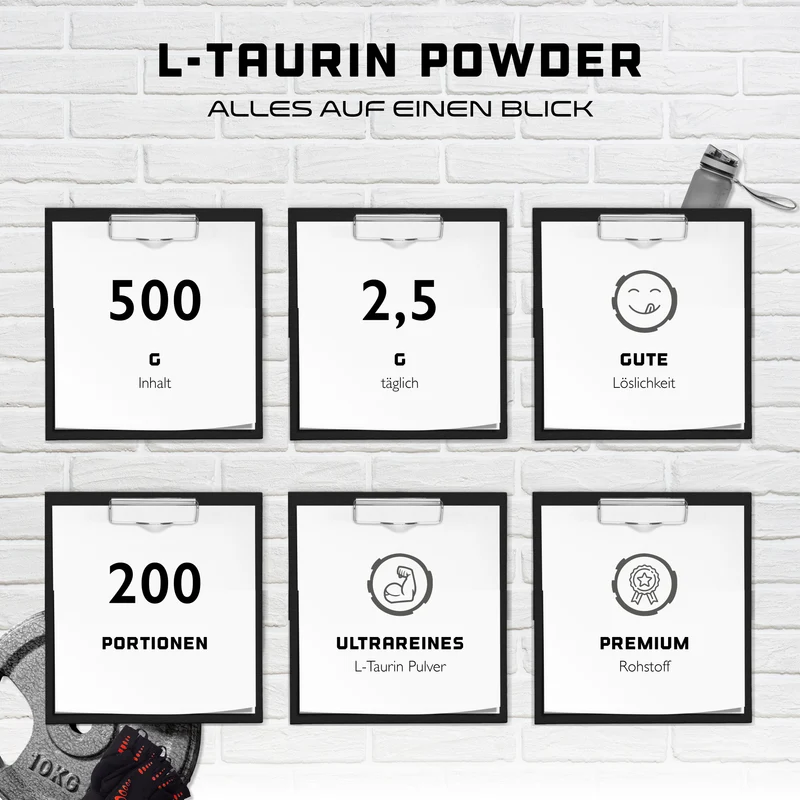 GEN Taurin, 500g Pulver