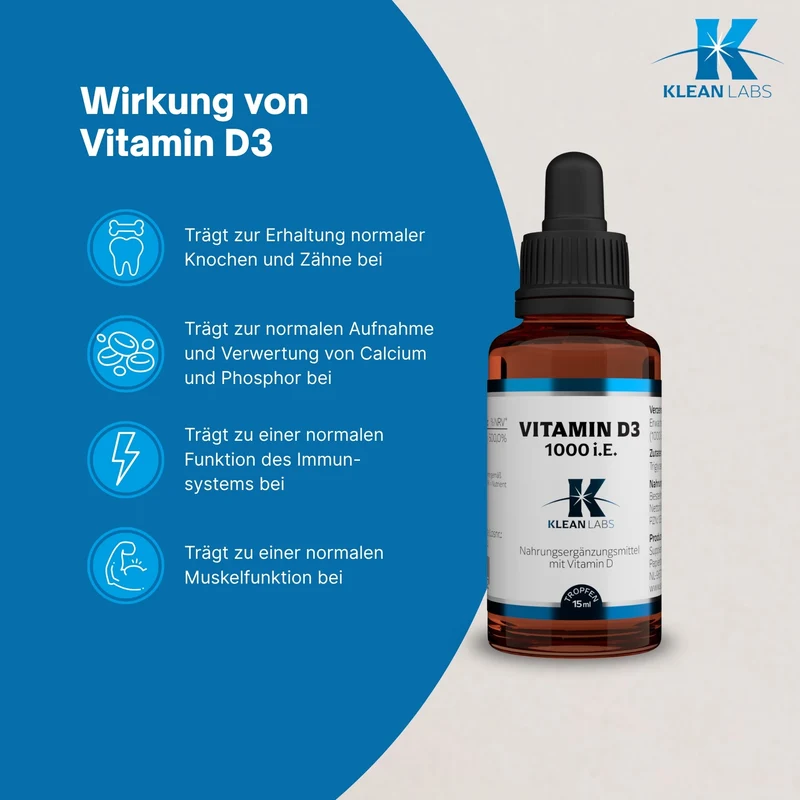 Vitamin D3 Tropfen