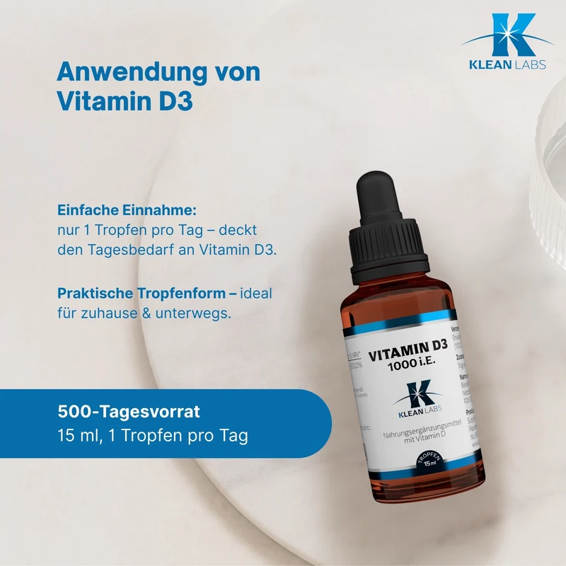 Vitamin D3 Tropfen