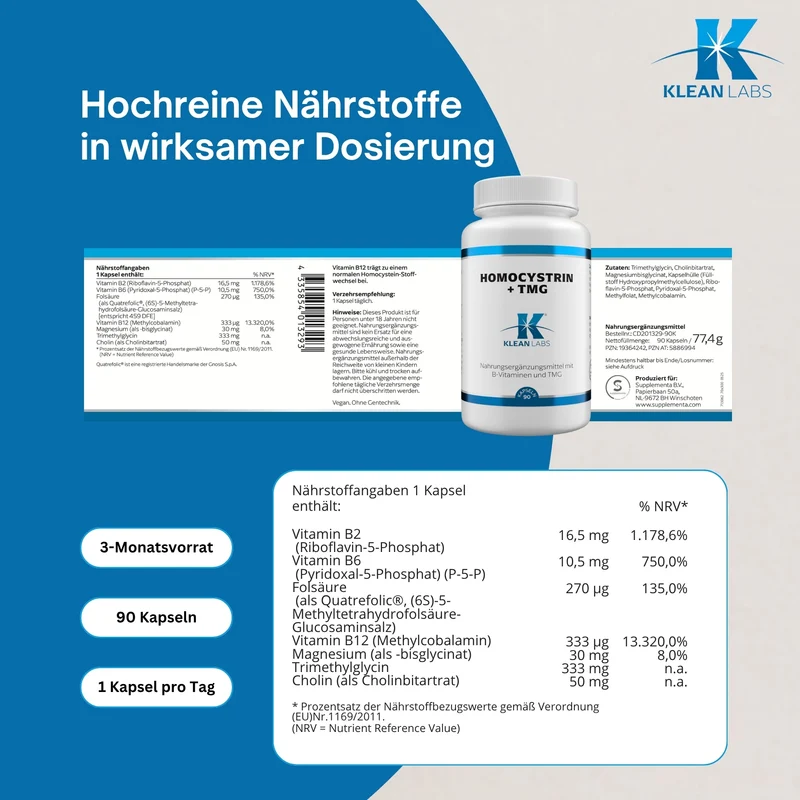 Homocystrin & TMG