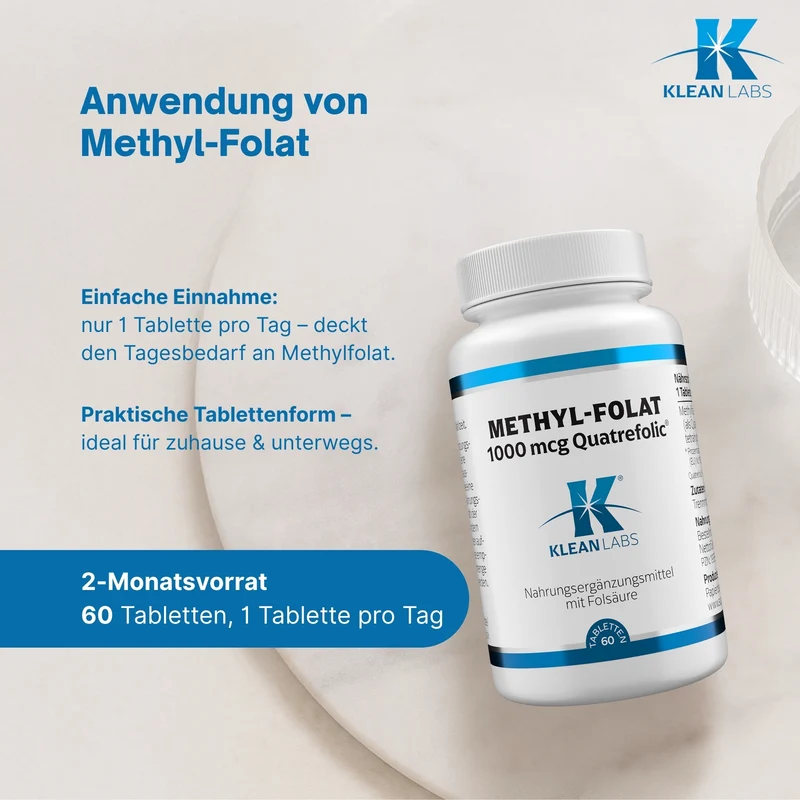 Methyl-Folat 1000 µg