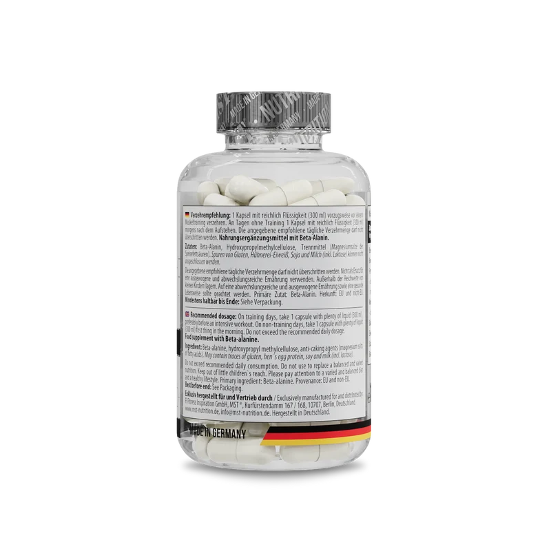 Beta Alanine 1200 mg 120 Kapseln