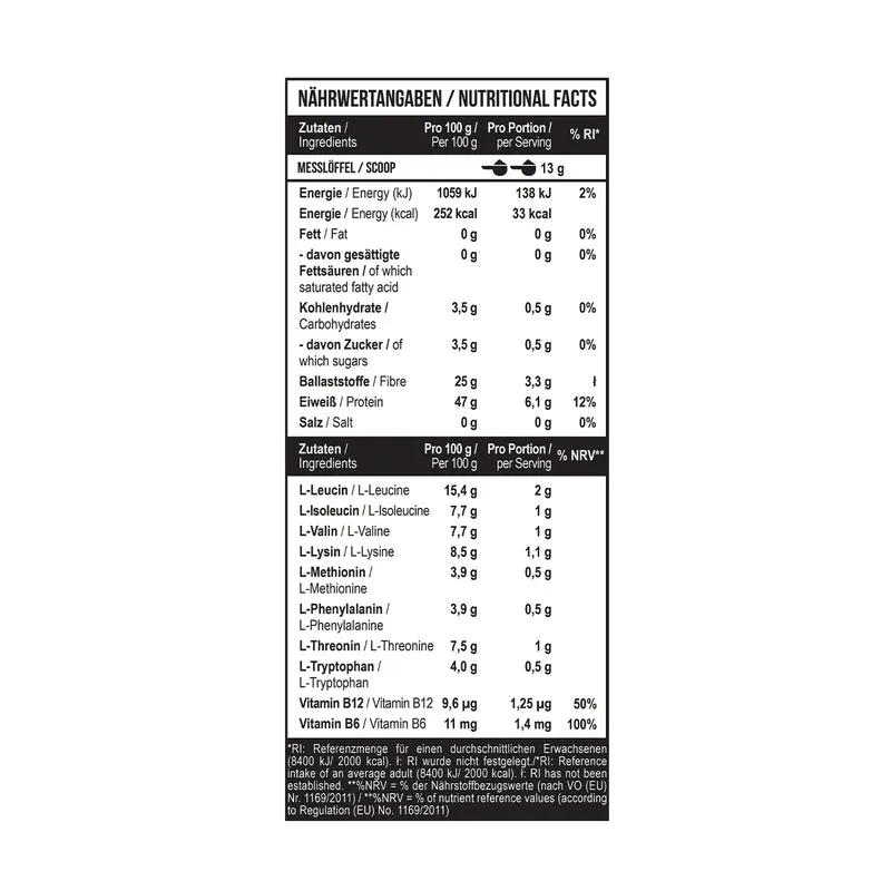 BCAA EAA 520 g Blackcurrant