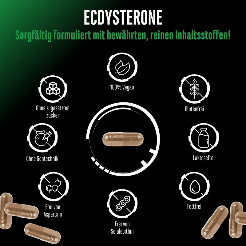 Ecdysteron - 450 mg, 60 Kapseln