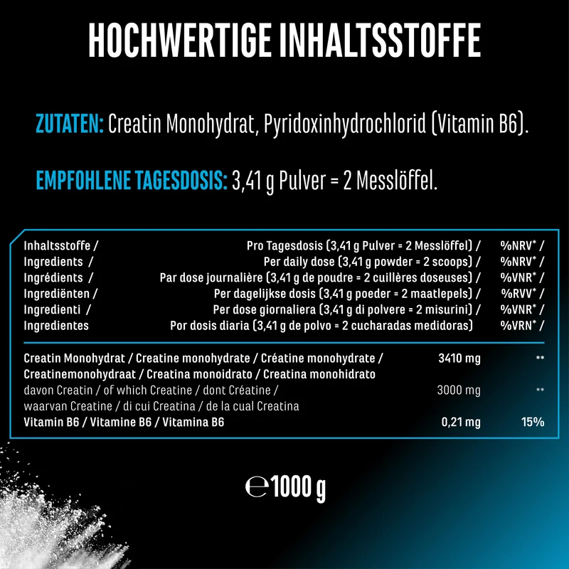 Creatin Monohydrat Nachfüllbeutel