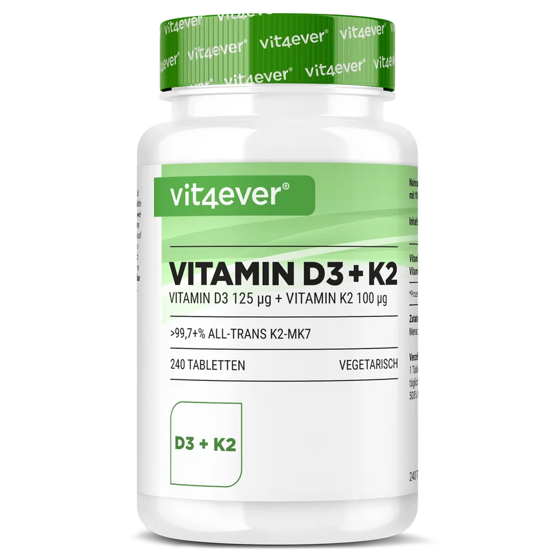 Vitamin D3 5.000 I.E. + Vitamin K2 100 mcg