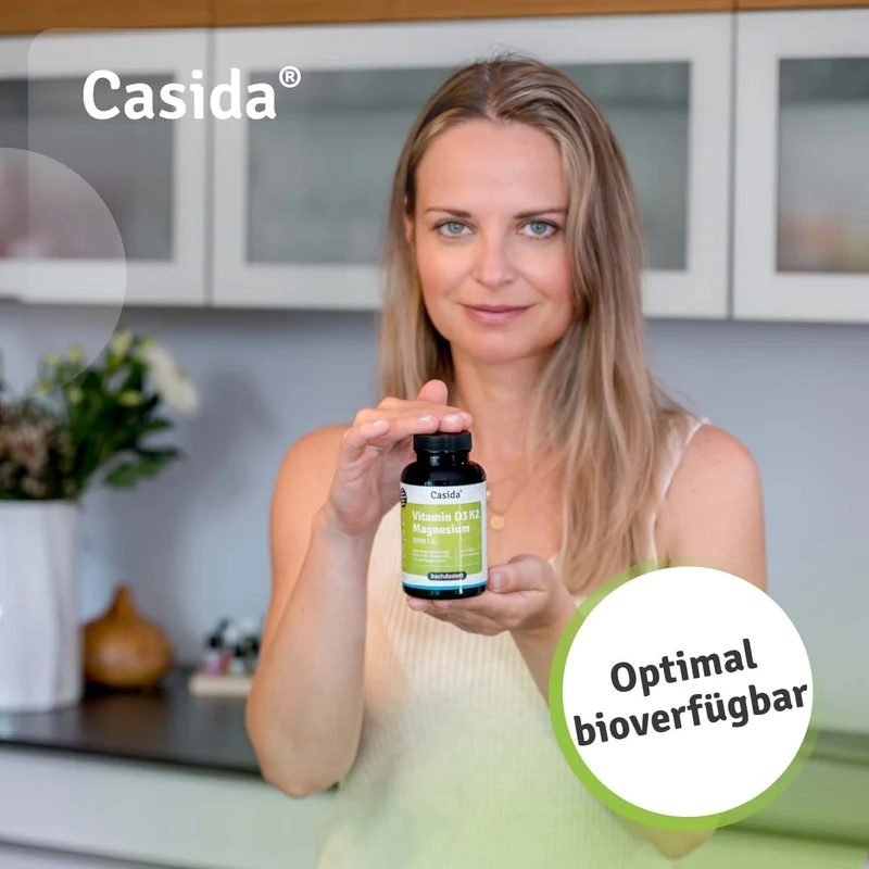 Vitamin D3 K2 Magnesium 2000 I.E. Kapseln