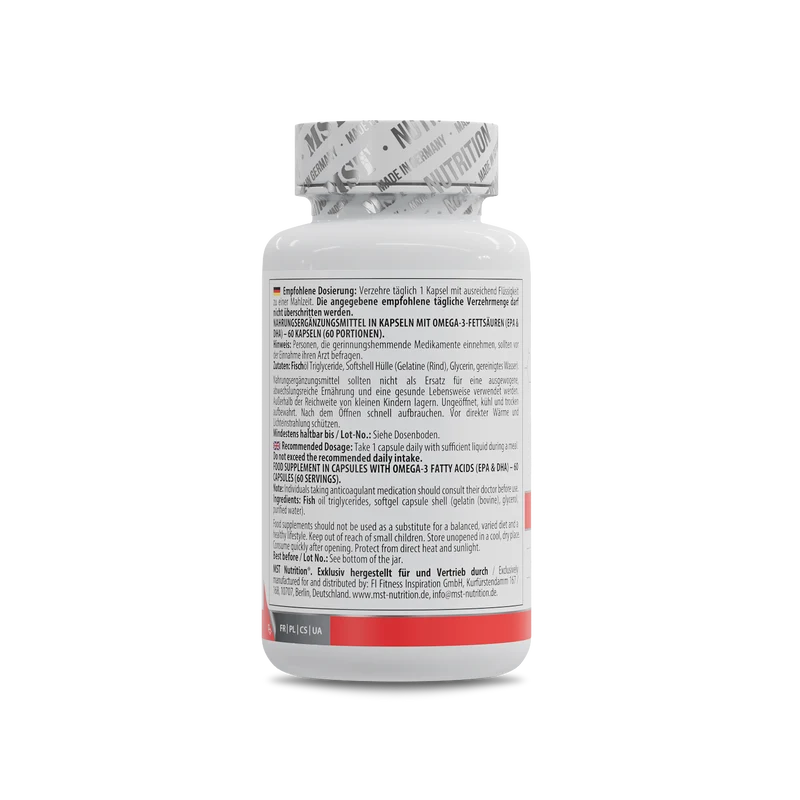 Omega 3 Triglyceride 75% 60 Softgels