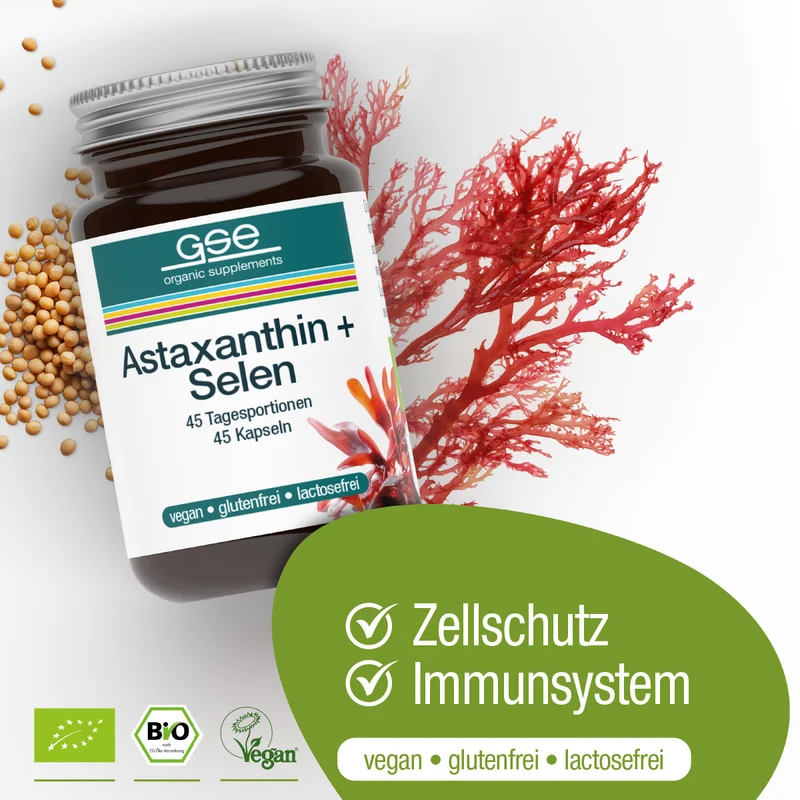 Astaxanthine + sélénium (bio)