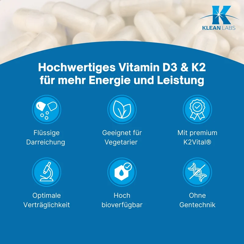 Vitamin D3 & K2