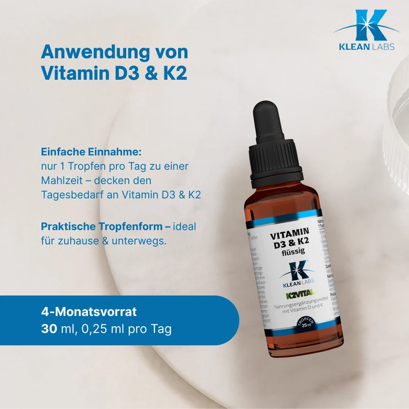 Vitamin D3 & K2