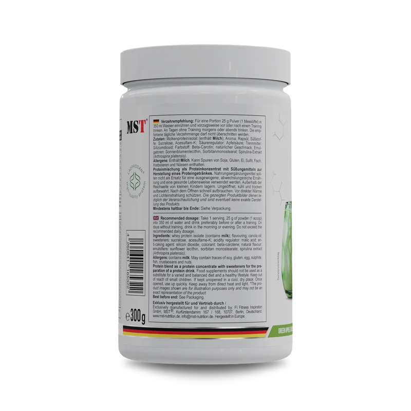 Clear Iso Whey 300 g Green apple