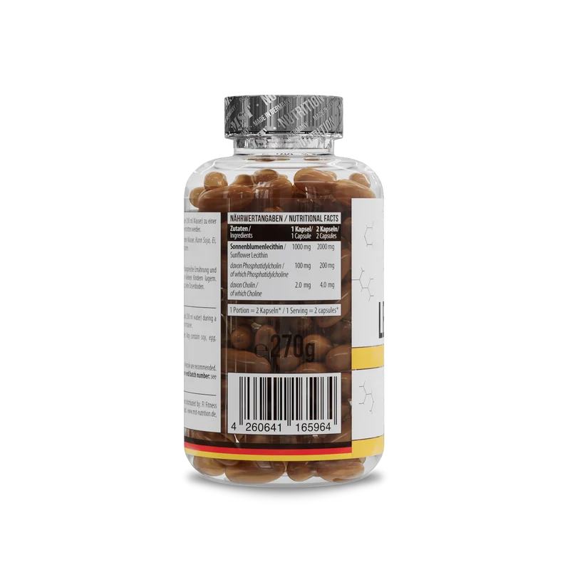 Lecithin Sunflower 180 Kapseln