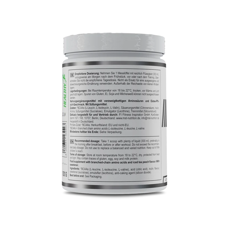 Healthy® BCAA Instant 1001 g Peach ice tea