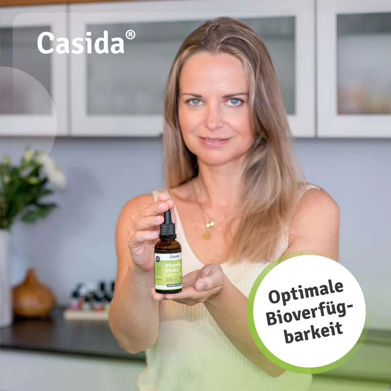 Vitamin D3 + K2 Tropfen 50 ml Vegan