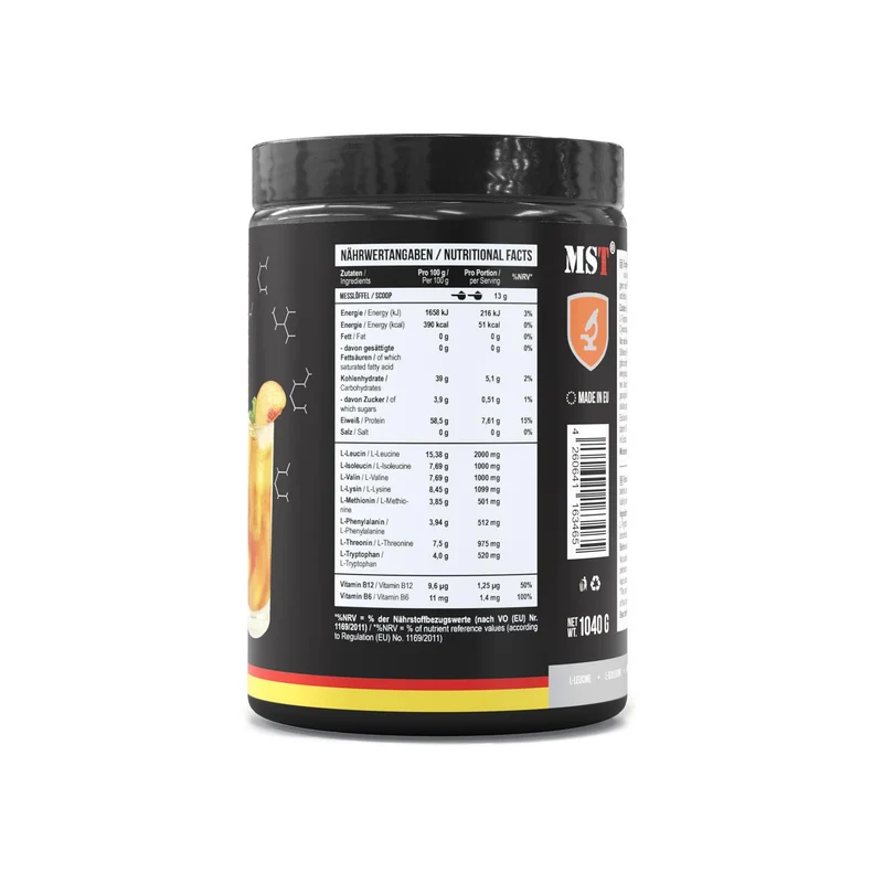 BCAA EAA 1040 g Peach ice tea