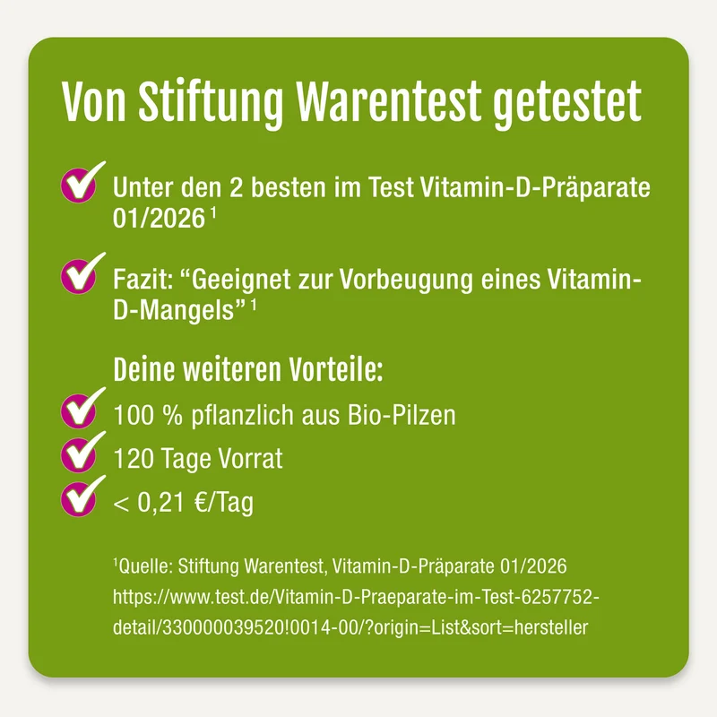 Vitamine D Compact (bio)