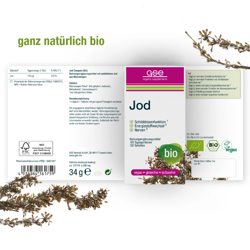Iode Compact (bio)