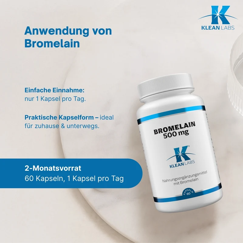 Bromelain 500 mg