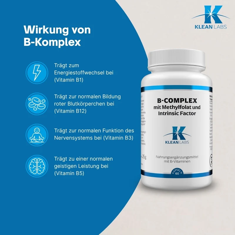 B-Komplex Methylfolat