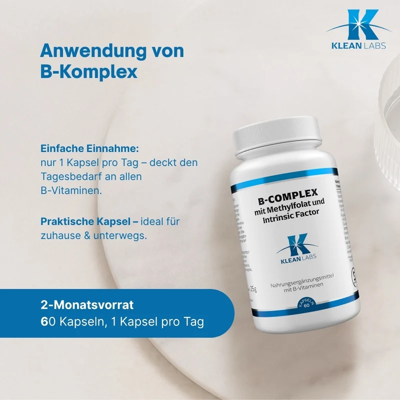 B-Komplex Methylfolat