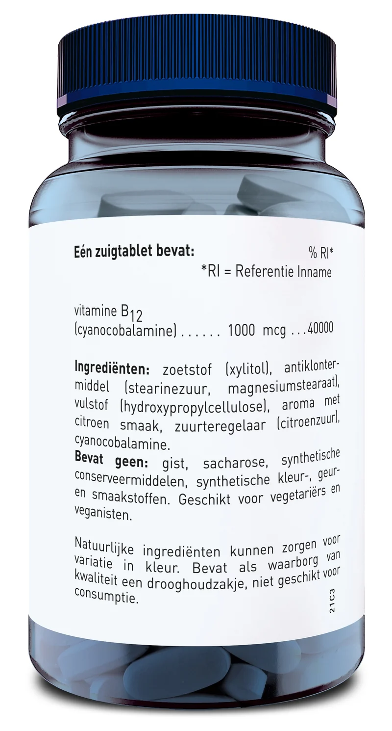 Vitamin B12 Lutscht.
