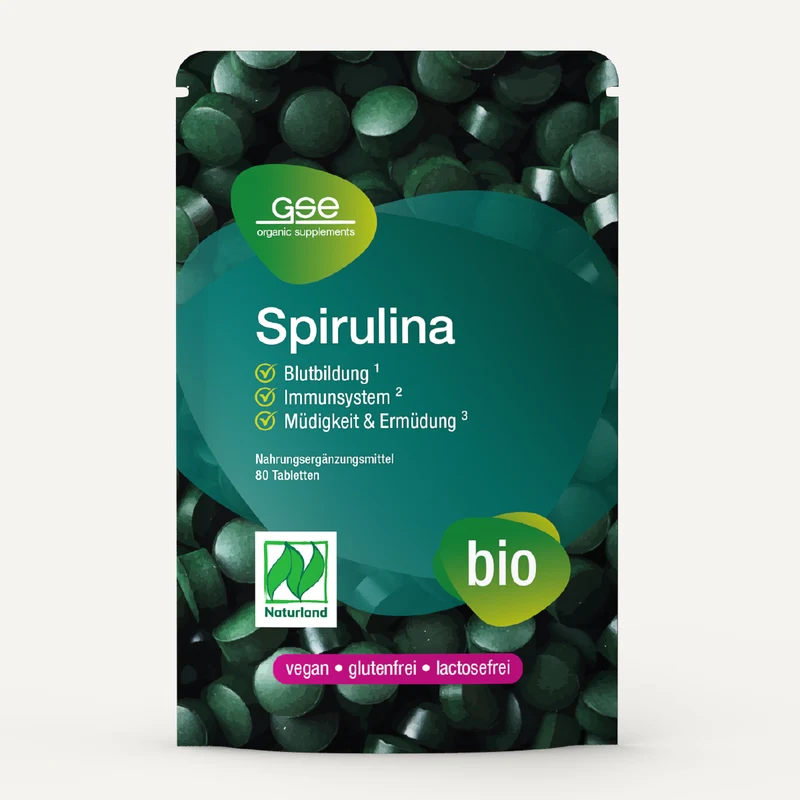 Spiruline bio Naturland (comprimés)