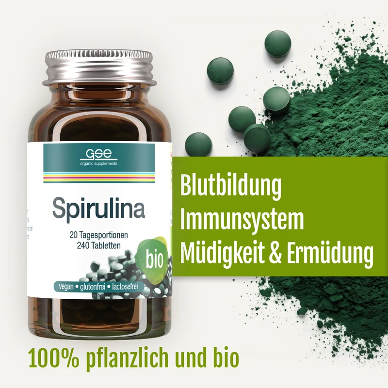 Spiruline bio Naturland (comprimés)
