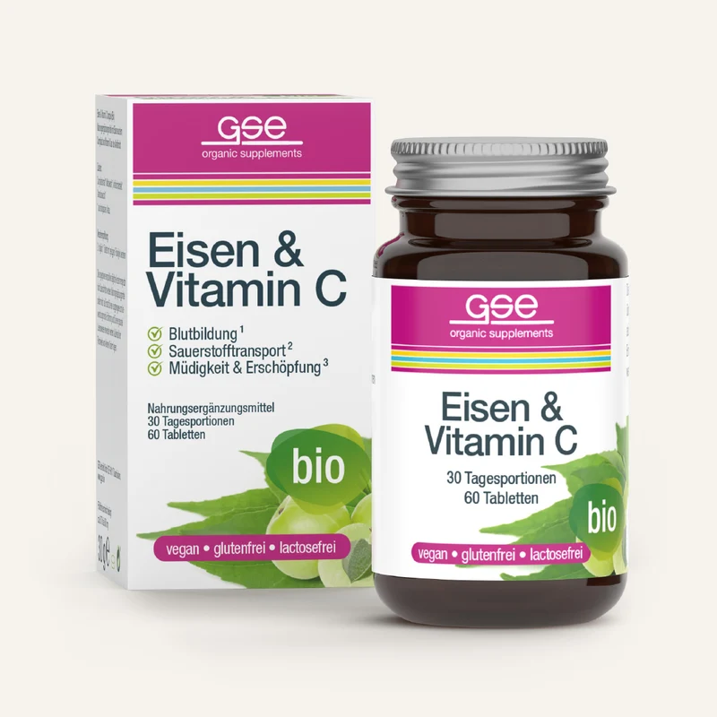 Complexe de fer et de vitamine C (bio)