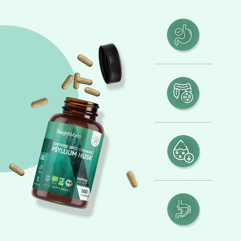 Økologiske Loppefrøskaller 1400mg