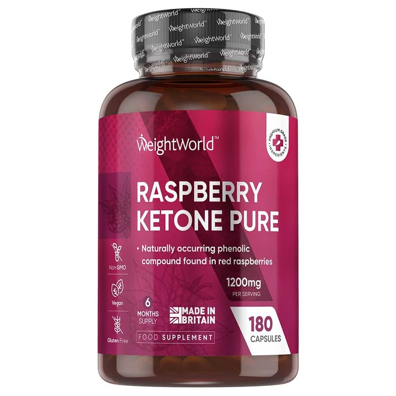 Rene Hindbærketoner 1200mg
