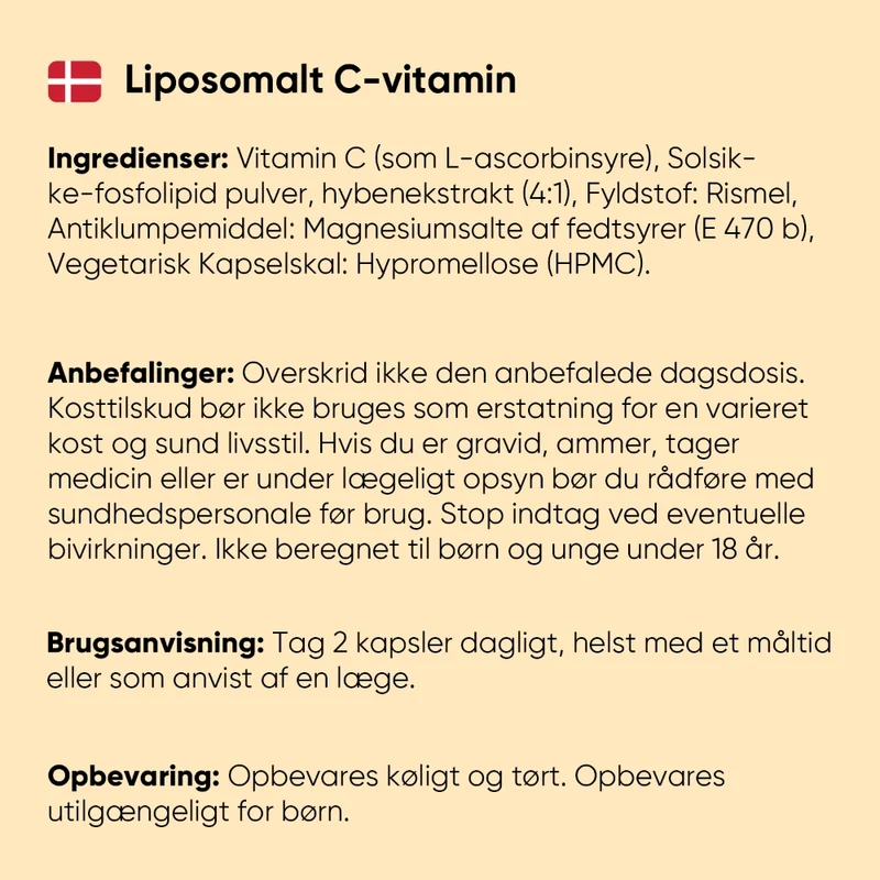 Liposomal C-Vitamin 1000 mg