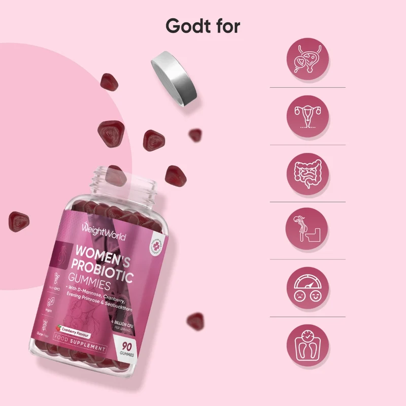 Probiotika Gummies til Kvinder