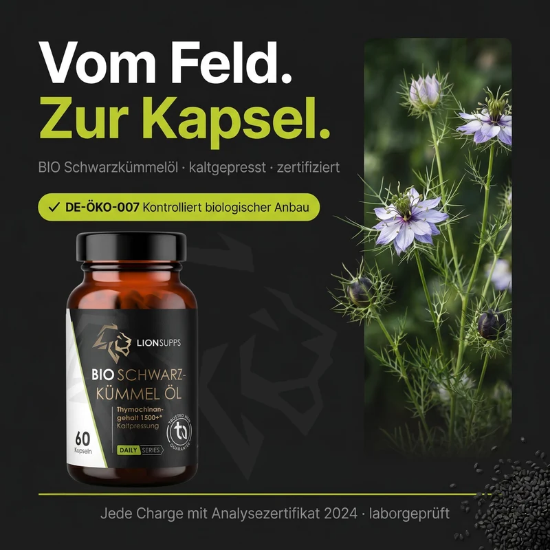 BIO Schwarzkümmelöl Thymo 1500+